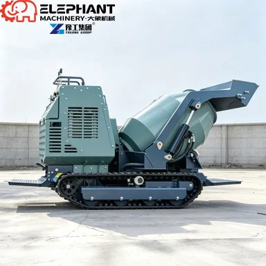 160L 200L 240L Construction Cement Mixer Electric Manual Concrete Mixer Machine With Pump