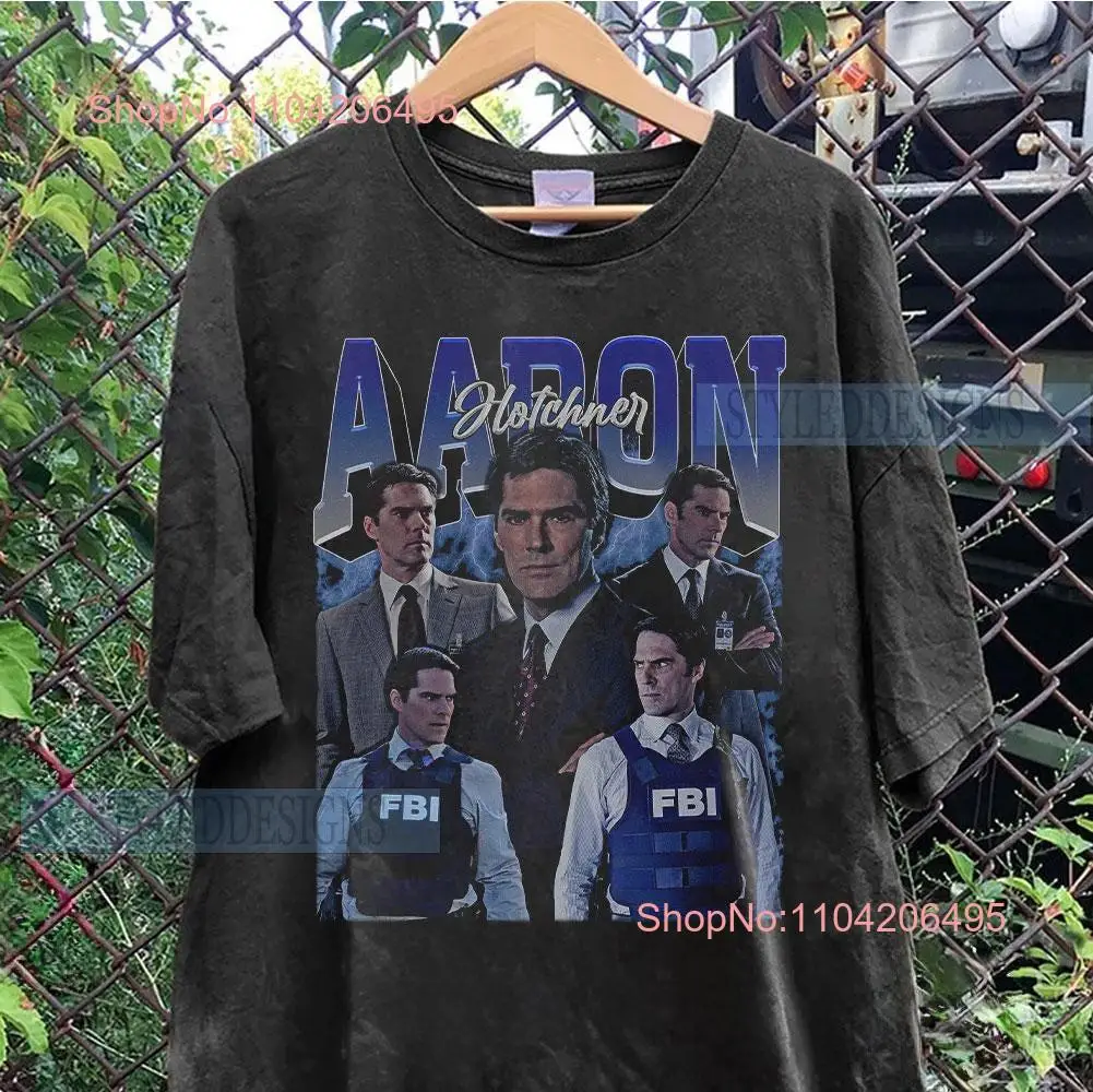 Aaron Hotchner T Shirt Vintage 90s SweaT  long or short sleeves