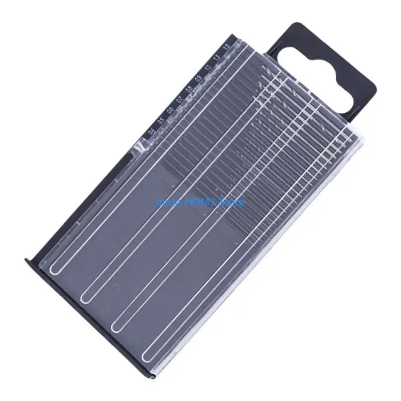 A5YD 20/25Pcs Precisions Mini Twist Drill Bit Set for Wood Plastic and Metal Drilling