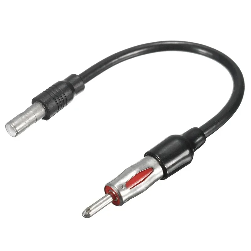 For Ford/Jeep/Dodge/GMC/Buick/Chevrolet 02 Wire Aerial Adaptor Plug Stereo Radio Audio AM/FM Antenna Adapter