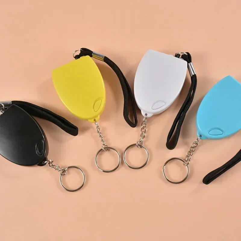 Self Defense ALARM 130dB Anti-Wolf Girl เด็กผู้หญิงความปลอดภัยป้องกันการแจ้งเตือนความปลอดภัยส่วนบุคคล Scream Loud พวงกุญแจปลุกฉุกเฉิน
