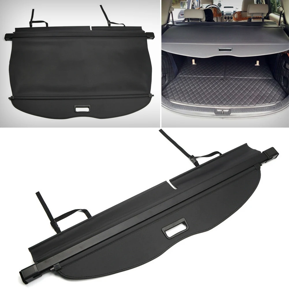 Black Car Rear Trunk Cargo Boot Cover Shield Security Shade For Mazda 5 Mazda5 2011 2012 2013 2014 2015 2016 2017 2018