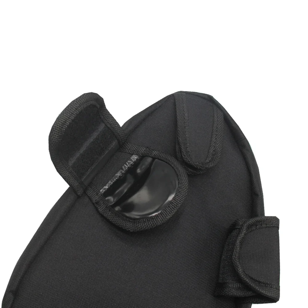 

Color: Black Repair Tool Bag Versatile Storage Adjustable Straps Classic Design Functional Storage Motorbike Accessories