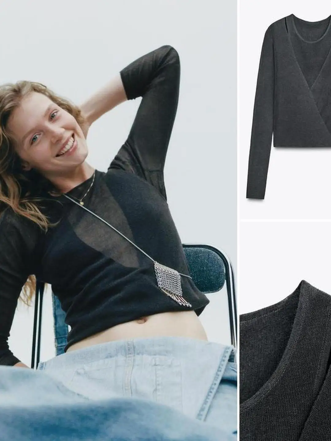 Cleanfit محبوك طويل Sve جولة Ne طبقات أعلى تنوعا أوائل الخريف سليم صالح قاعدة طبقة للنساء حجم كبير خزانة