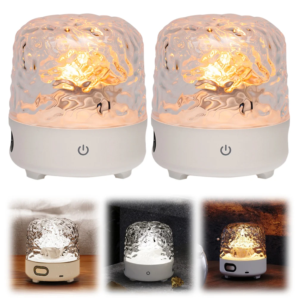 LED ضوء الماء الديناميكي مع BT المتكلم قبة على شكل ثلاثية الأبعاد أورورا ضوء 16 تأثيرات اللون مصباح جو الإسقاط للديكور المنزل