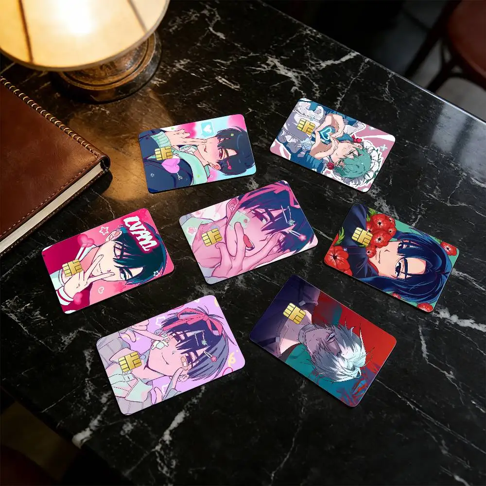 

Dystopian aesthetic A-Alien S-Stage-es Credit Card HD Stickers Small Chip Waterproof Sticker Game Card Decal