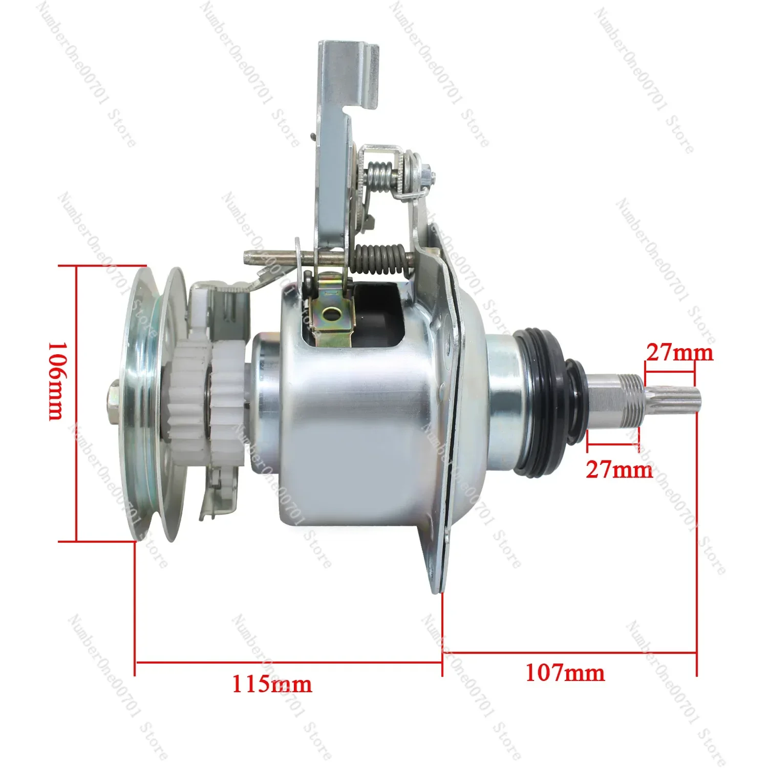 Suitable for LG automatic clutch washing machine assembly single/double gear clutch T7F5 97SF 138 88F