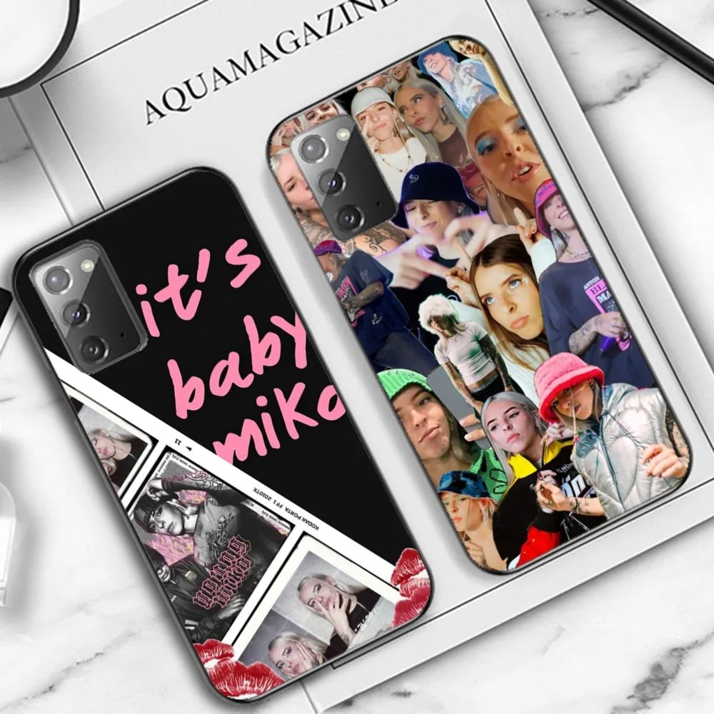 Singer Young Miko Phone Case For Samsung Note 8 9 10 20 pro plus lite M 10 11 20 30 21 31 51 A 21 22 42 02 03