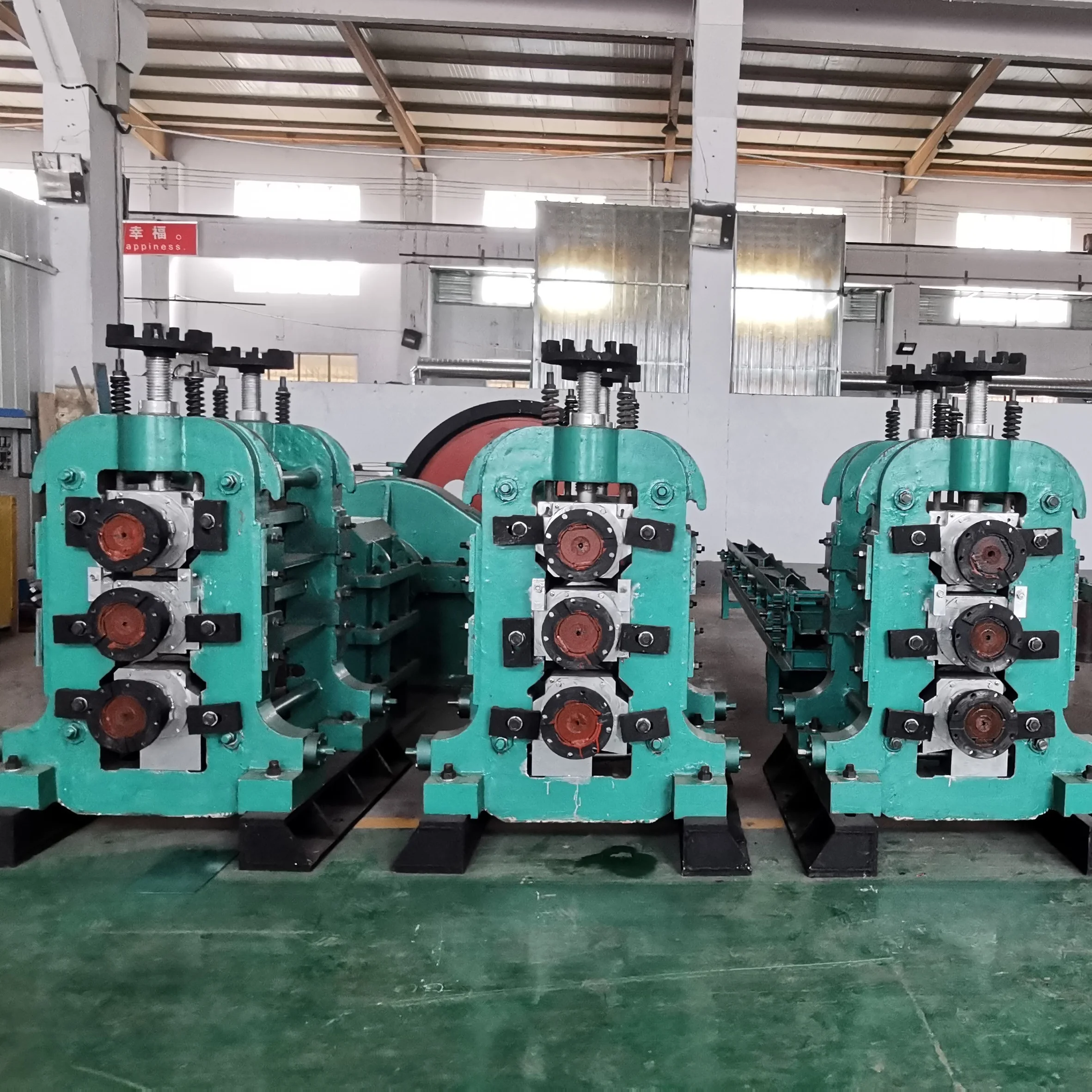 Full-automatic rebar continuous casting and heavy-roll hot rolling mill rebar manufacturing machine for scrap production line