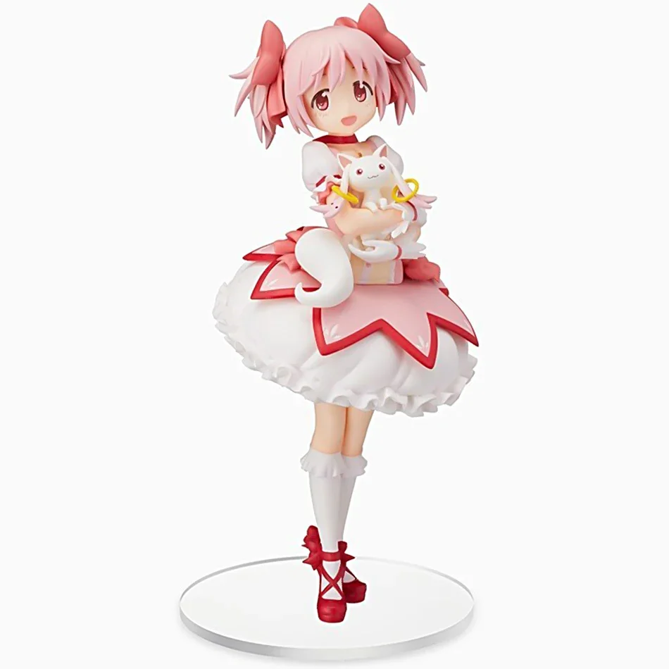 18cm Anime Magikano Puella Magi Madoka Magica Figure PVC Model Doll Desktop Decoration Action Figurine Collecting Toys Kid Gifts