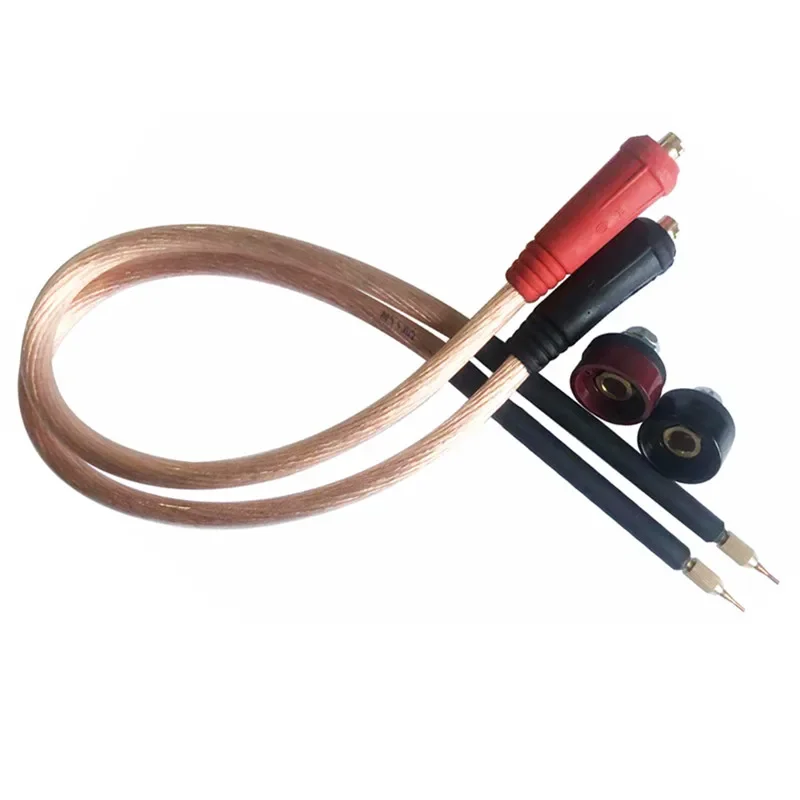 Quick Plug Spot Welding Pen 18650 Handheld Battery Spot Welder Accessories Copper Nose 25 Square Special Pen Silicone Wire