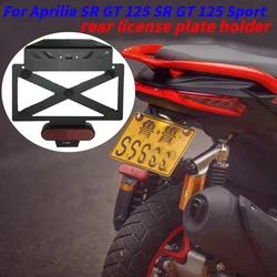 For Aprilia SR GT 125 SR GT 125 Sport Motorcycle Modification Short Tail License Frame Short Tail License Plate Frame Bracket