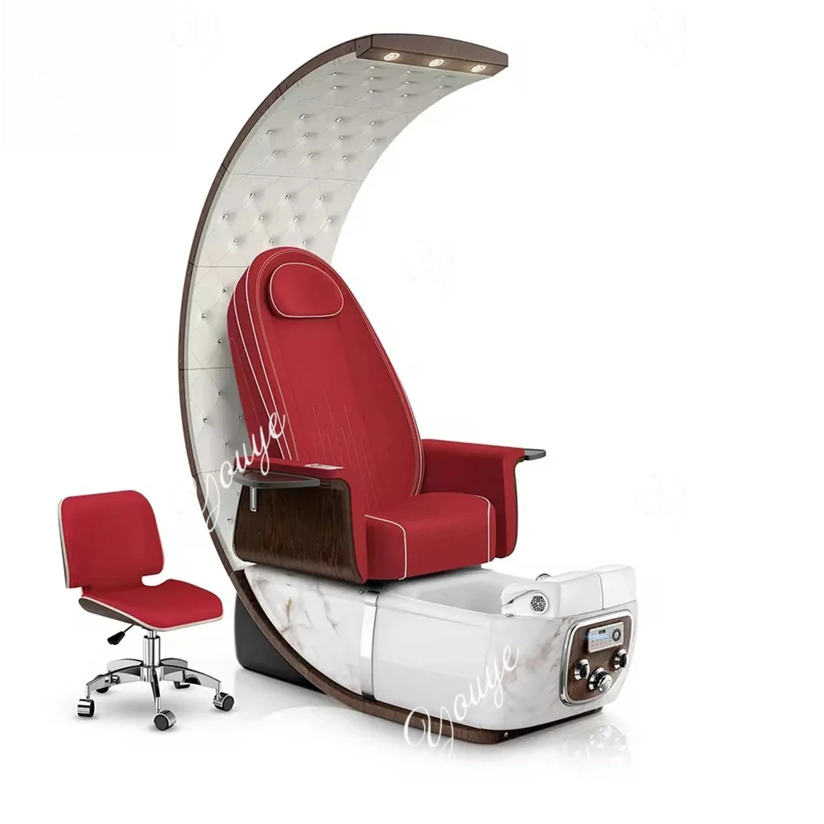 XinSheng الجمال صالون الأظافر أريكة صالون الشعر القدم سبا تدليك كرسي صالون الأظافر كراسي متجر الأثاث التجاري بالجملة