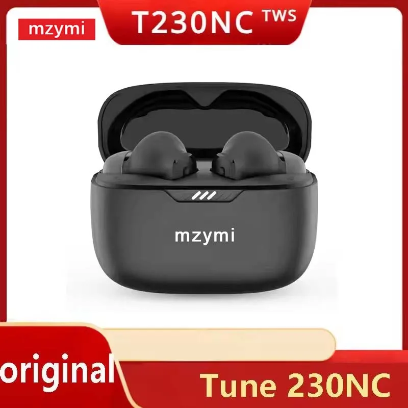 MZYMI TWS Tune 230NC سماعة رأس بخاصية البلوتوث لاسلكية داخل الأذن سماعات أذن للحد من الضوضاء سماعة رياضية مقاومة للماء ميكروفون مدمج