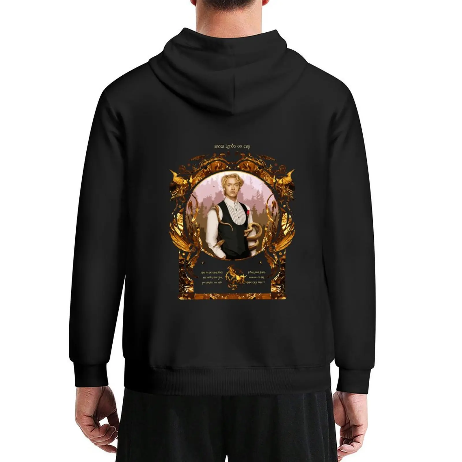 

coriolanus snow Hoodie mens designer clothes men's autumn clothes korean clothes fashion men new in hoodies & sweatshirts