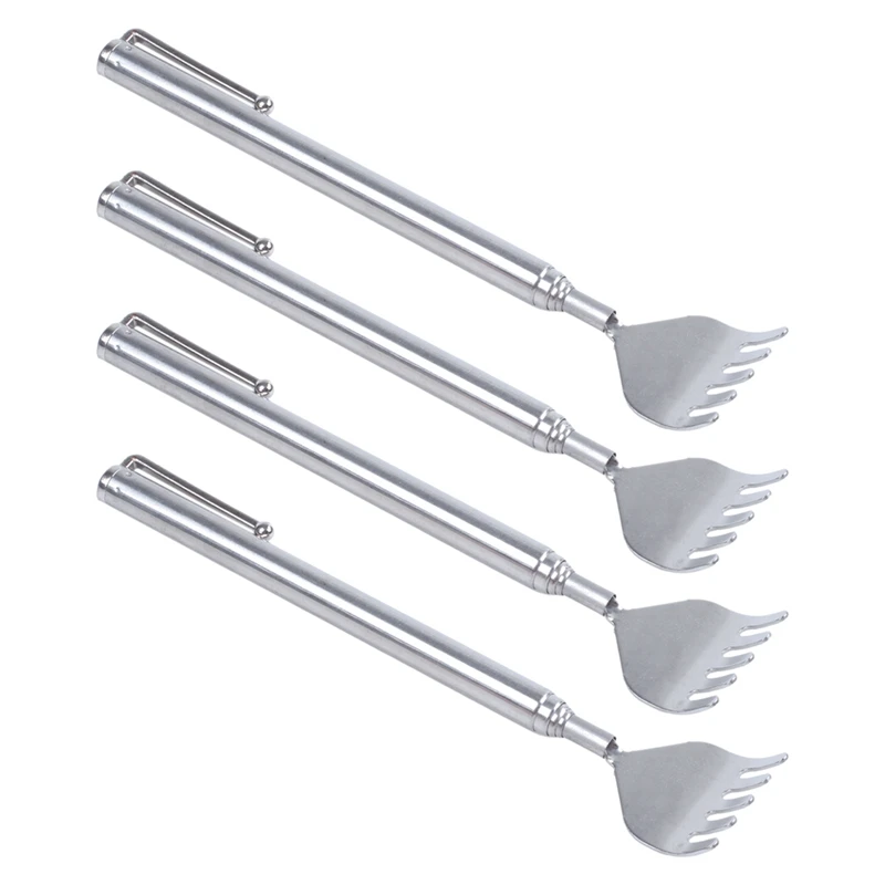 A01F-4X Rascador de espalda extensible con mango telescópico