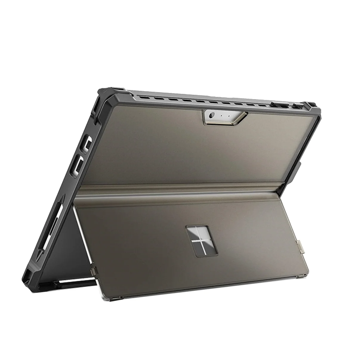 Carcasa rígida para tableta para Microsoft Surface Pro 7 Plus 6 5 Pro 4 LTE, cubierta protectora resistente tipo folio a prueba de golpes, B