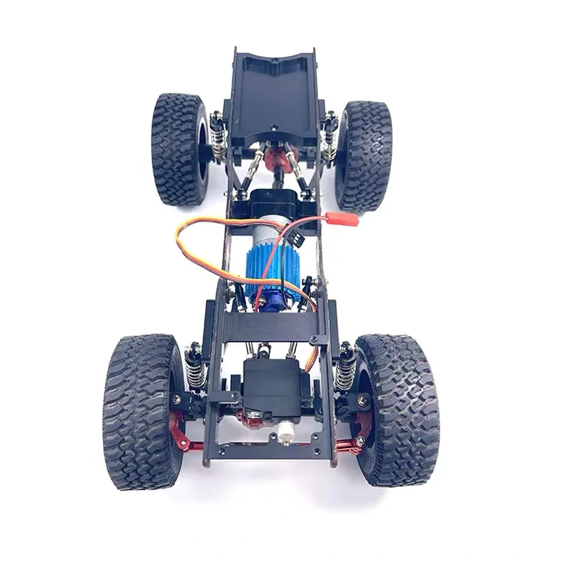 Haste de ligação de chassi de metal, kit de feixe de amortecedor de montagem servo para mn 1/12 d90 d91 d96 mn98 mn99s rc, peças de atualização de carro