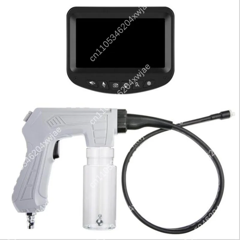 

Пистолет для визуальной очистки автомобильного кондиционера с экраном 4,3 дюйма, эндоскоп с распылителем высокого давления для очистки испарителя и удаления запахов