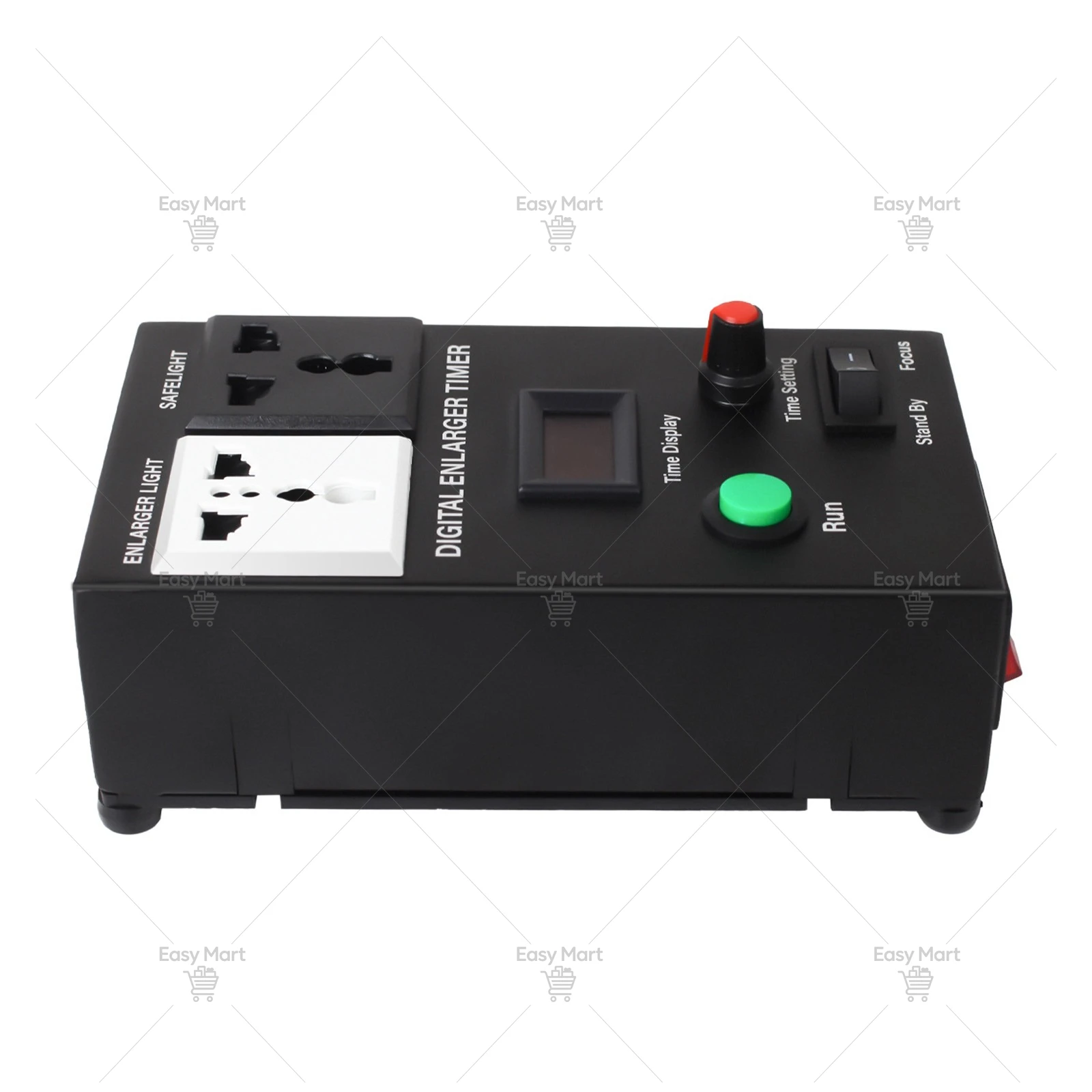 Professional Darkroom Enlarger Timer with Digital Display & Foot Switch
