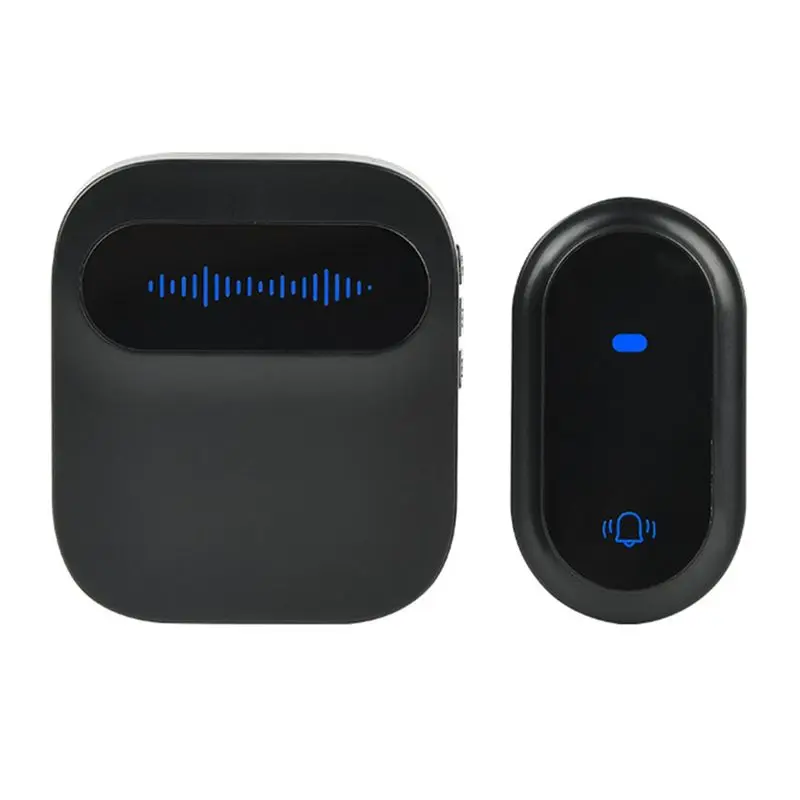 

AT53 Беспроводной дверной звонок Водонепроницаемый умный дверной звонок IP68 Домашний дверной звонок Интеллектуальный 38 песен 4-уровневый регулятор громкости