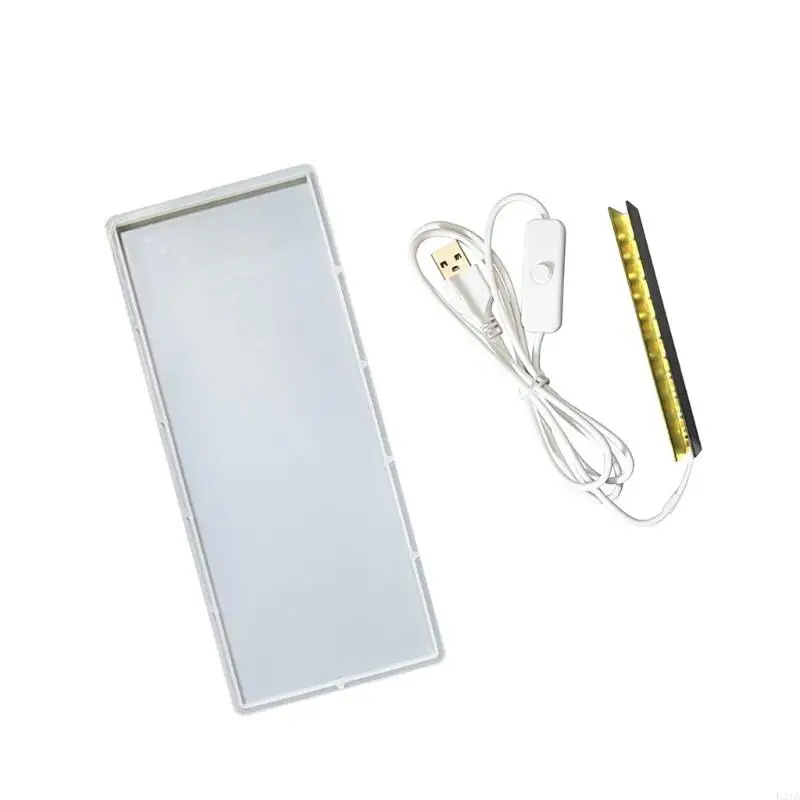 2025 fluxos LEDs moldes silicone leves moldes lâmpada com moldes fundição base moldes resina epóxi