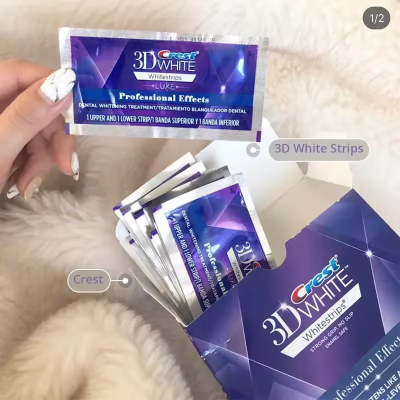 Crest 3D White Strips Teeth Wh - Teeth Whitening Effects recension och pris
