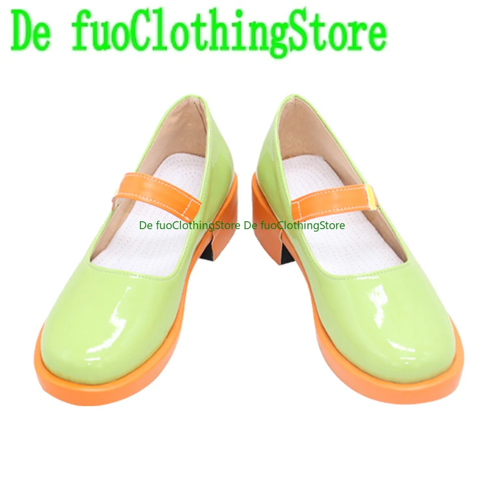 DefuoUmamusume Pretty Derby Matikane fukukitaru Cosplay Shoes Boots Game Anime Carnival Party Halloween Chritmas Shoes #1