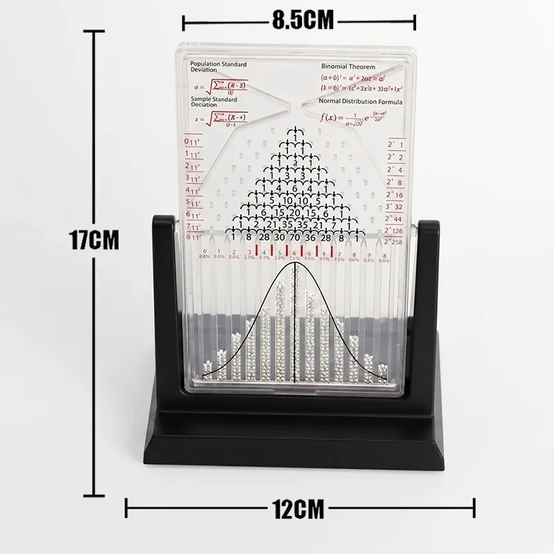 Normal Distribution Model Math Probability Teaching Tool Stress Relief Scientific Ornament