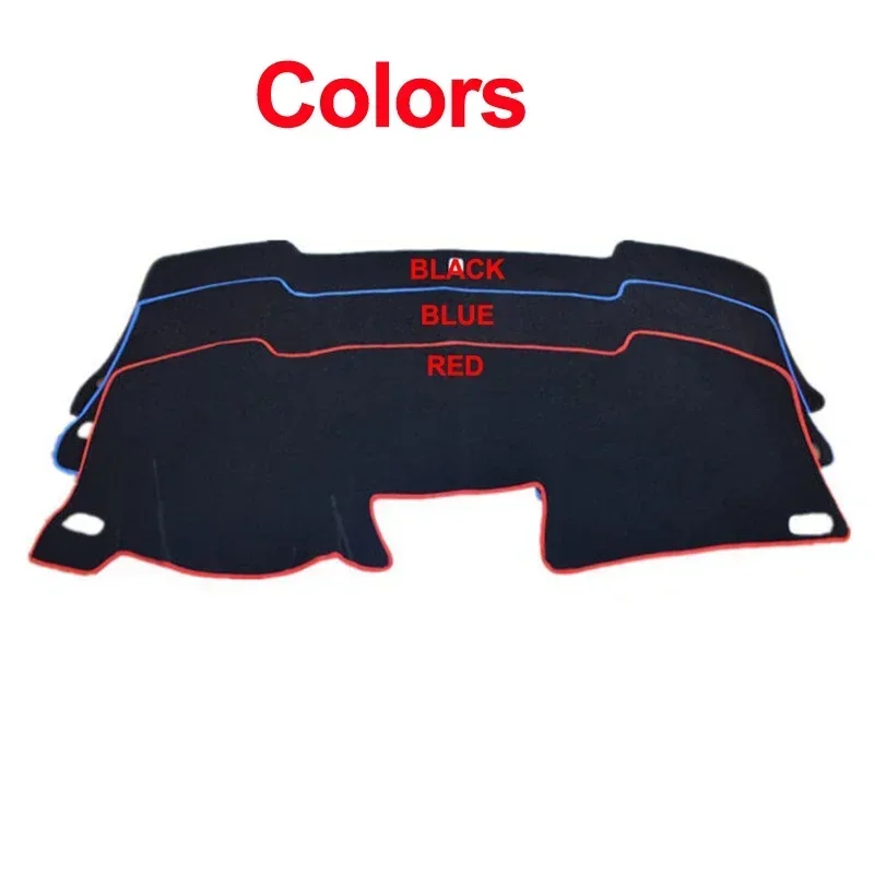 Non-slip dashboard mat for Toyota Hilux SW4 Fortuner 2005-2015