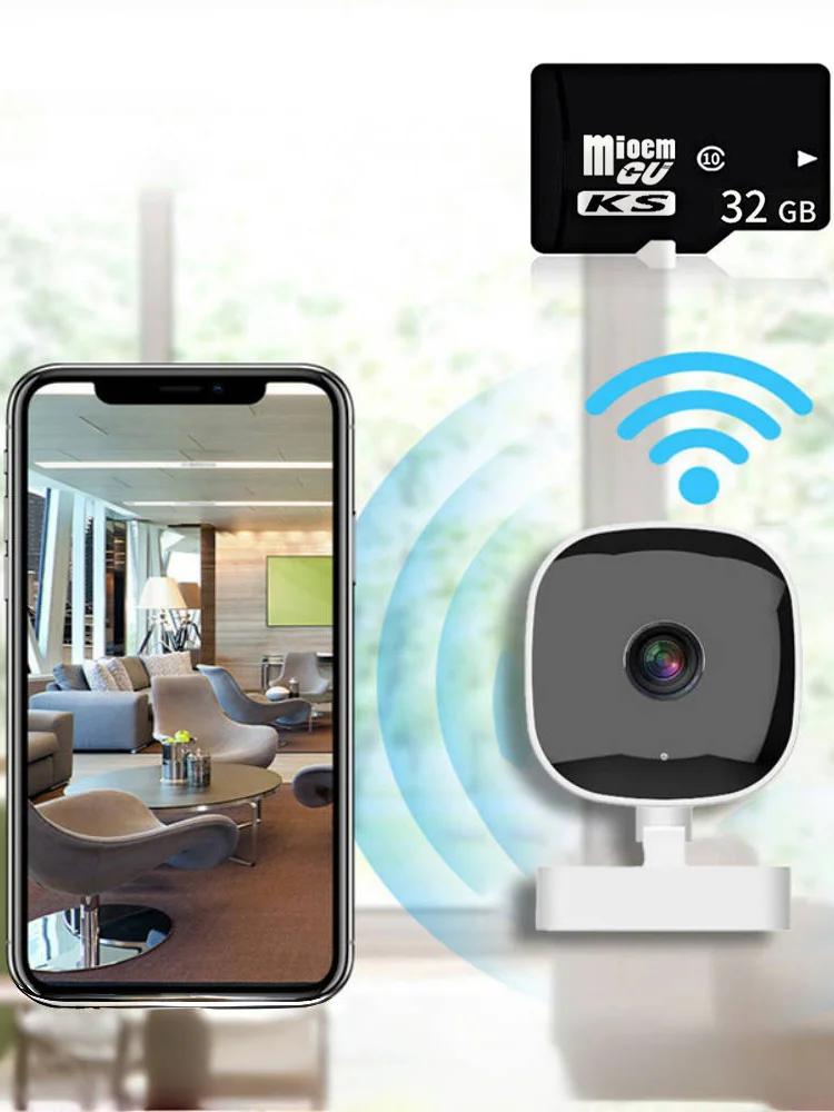 Gorąca Wyprzedaż Inteligentna Mini Kamera Bezpieczeństwa 4K Pełny Kolor Noktowizor WiFi IP65 Wodoodporna Detekcja Ruchu Dwukierunkowe Audio Wewnętrzna Zewnętrzna — zdjęcie produktu 7
