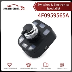 4F0959565A Rearview Mirror Control Switch Side View Button Key For Audi A3 A4 S4 B6 B7 A6 S6 C6 A8 S8 TT R8 Q7 RS4 RS6 TTR
