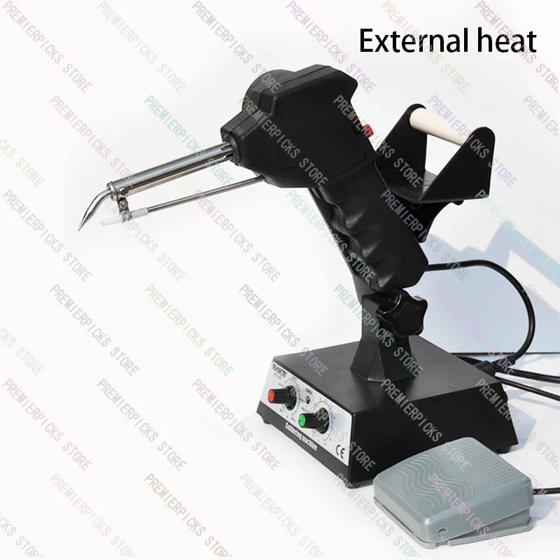 Adjustable constant temperature electric soldering iron foot pedal automatic  station spot welding machine