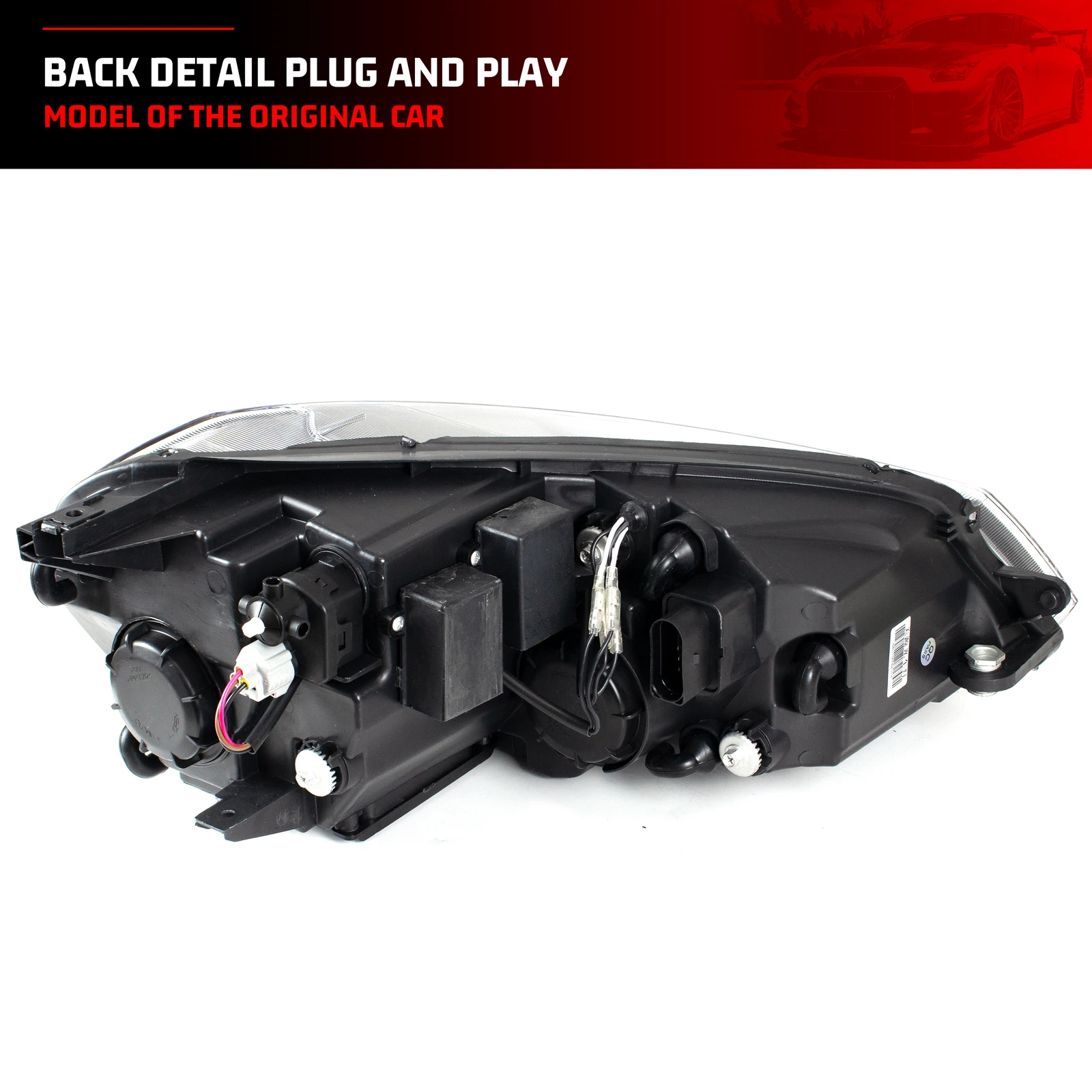 المصابيح الأمامية LED لسيارة Volkswagen VW Golf 7 MK7 VII 2013-2017 مجموعة المصابيح الأمامية لإشارة الانعطاف المتتابعة غير مناسبة لنموذج GTI وXenon