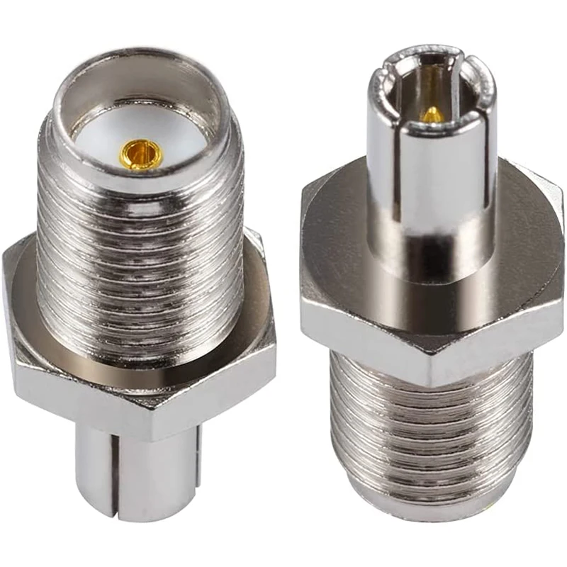 1 Stück RF-Koaxialadapter SMA-Buchse auf TS9-Koaxialstecker, vernickelte Verbindung. – Detail 5