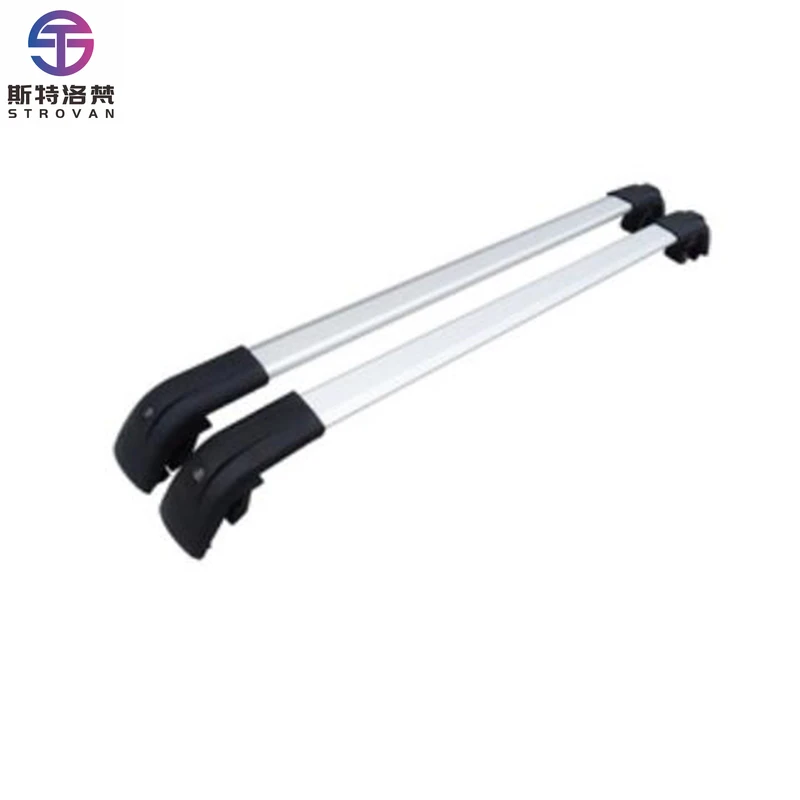 STLF Auto Car RoofRack Flat Aluminum Alloy Integrated Crossbar LuggageRack Crossbar BlackRoof Rack Rails Crossbar for Jetours T2