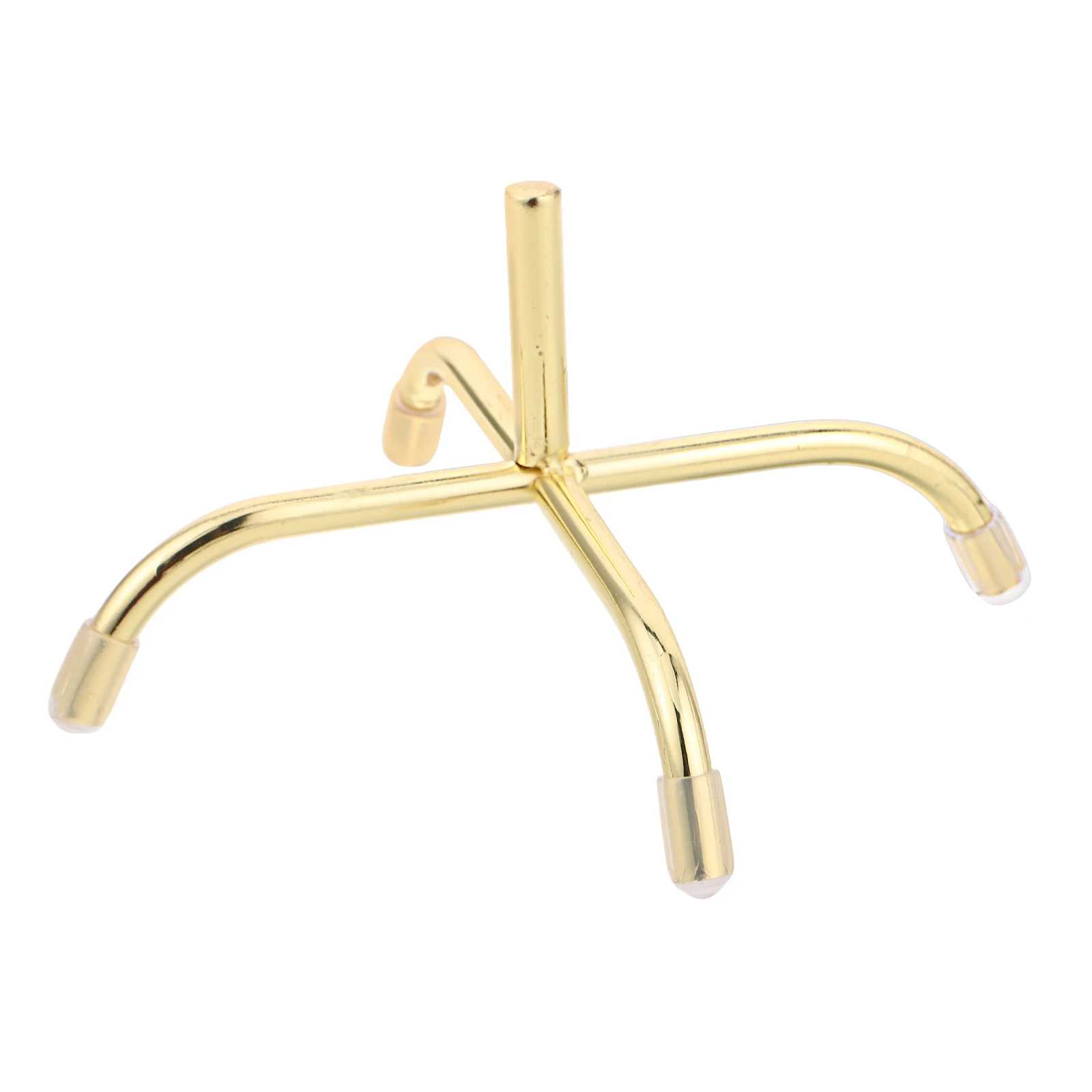 

1:6 Scale Mini Chair Stand Base Metal Leg Dollhouse Office Accessories Swivel Replacement Legs Miniature Office Chair Base For