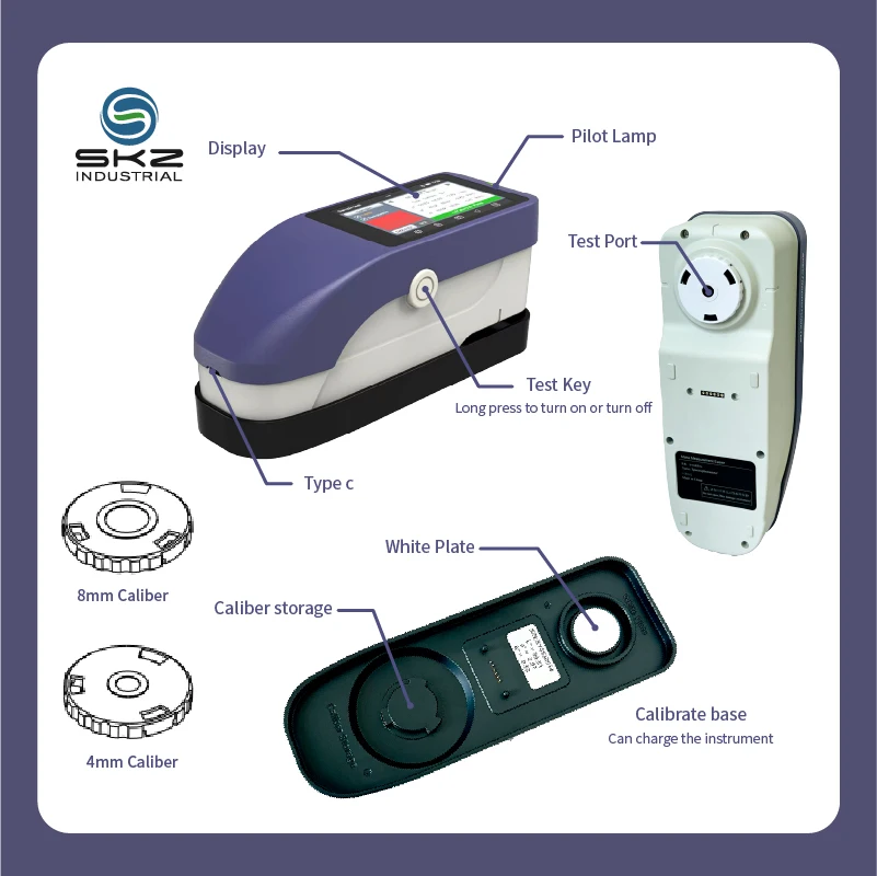 High Accuracy Full Spectrum LED Micro Digital Spectrophotometer Price
