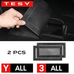 TESY For Tesla All Model YL Y Juniper Launch Model 3 Highland Air Outlet Under Seat Protective Cover 1 Pair Vent Mesh Filter