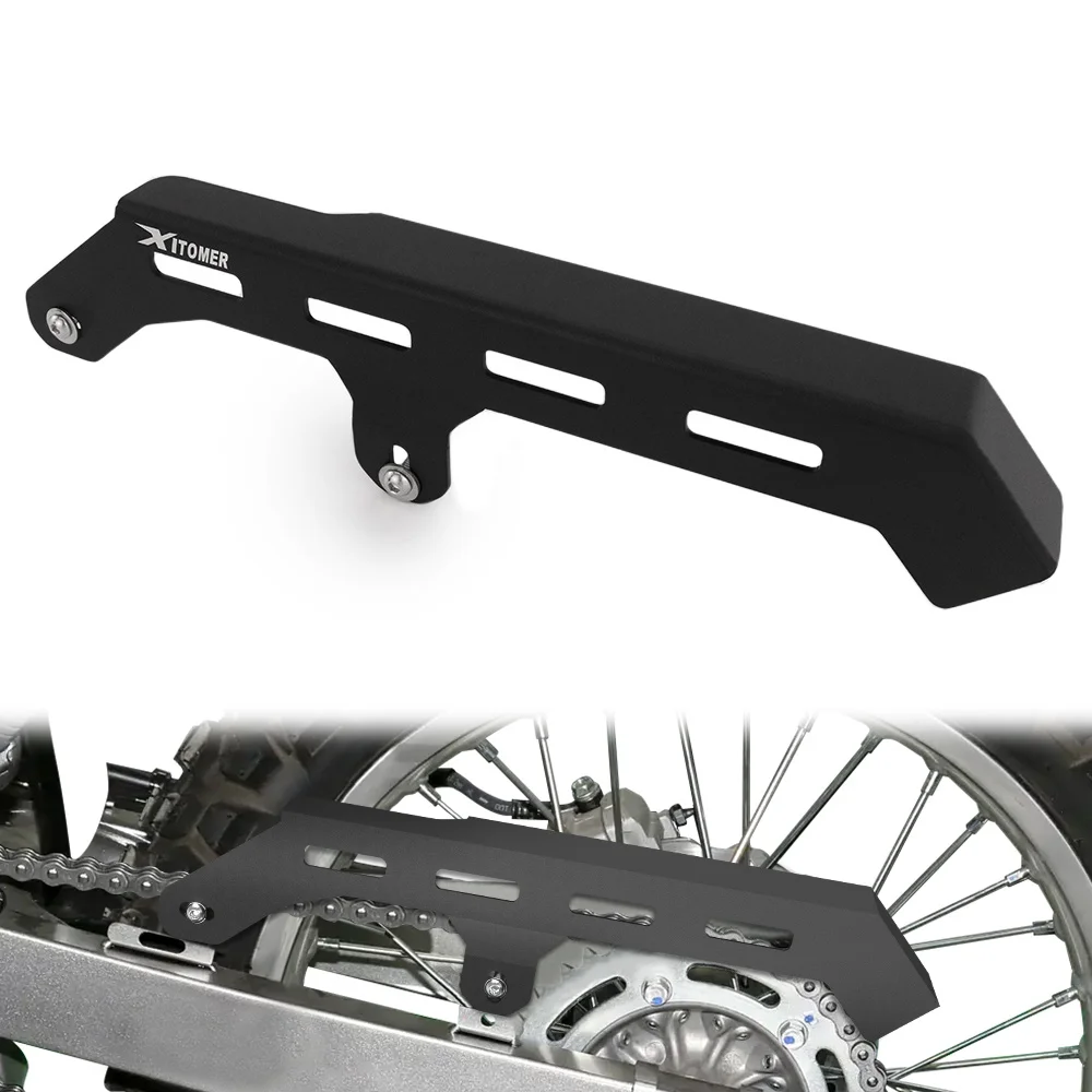 

Motorcycle Aluminum Rear Sprocket Chain Guard Cover Protector KLX230 KLX230S KLX230 SM 2020 2021 2022 2023 2024 For Kawasaki