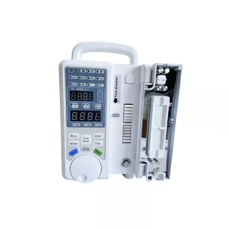 Medical Portable Syringe Fingertip Peristaltic Pump for Vet Veterinary Infusion Pump Injection Pump