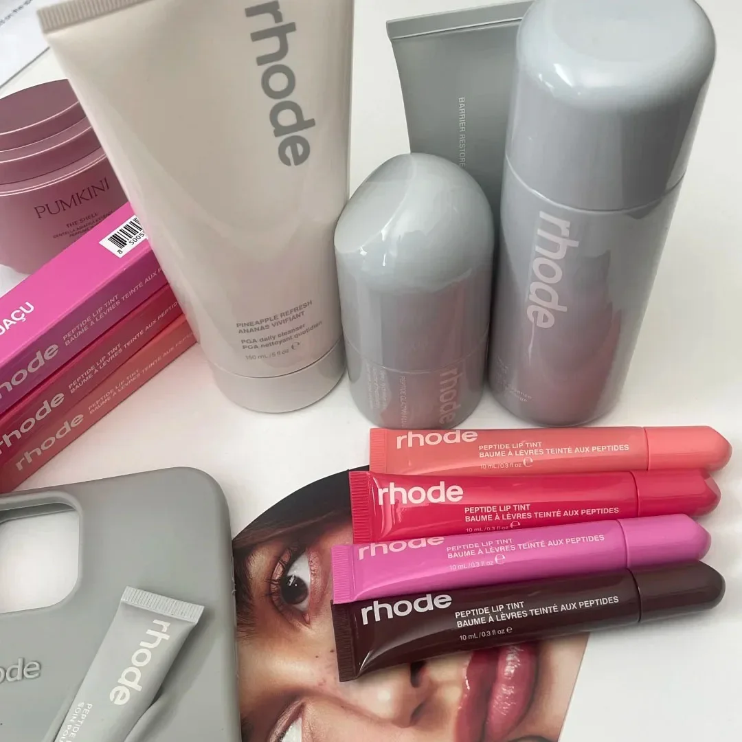 Zestaw do makijażu ust i policzków 2 w 1: kolorowy balsam, pomadka błyskowa, kredka do ust i kremowy róż |   Nawilżający masło barierowe, idealny prezent dla dziewczyny