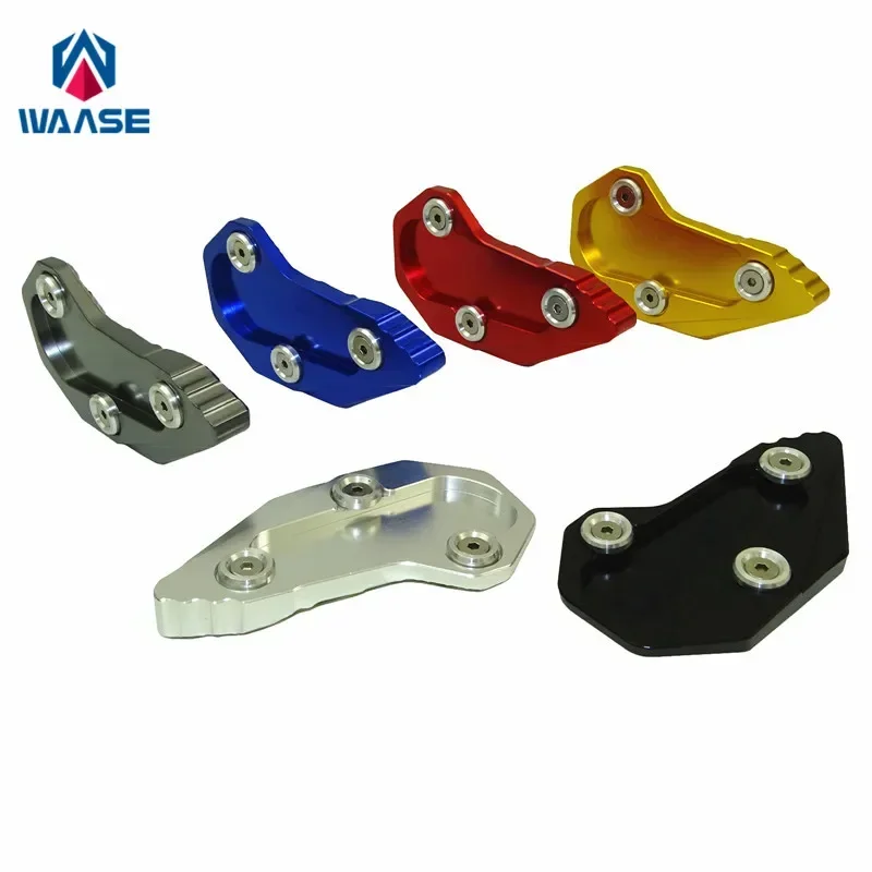 waase For BMW R1250R R1250RS R 1250 R RS 2019 2020 2021 Kickstand Foot Side Stand Extension Pad Support Plate