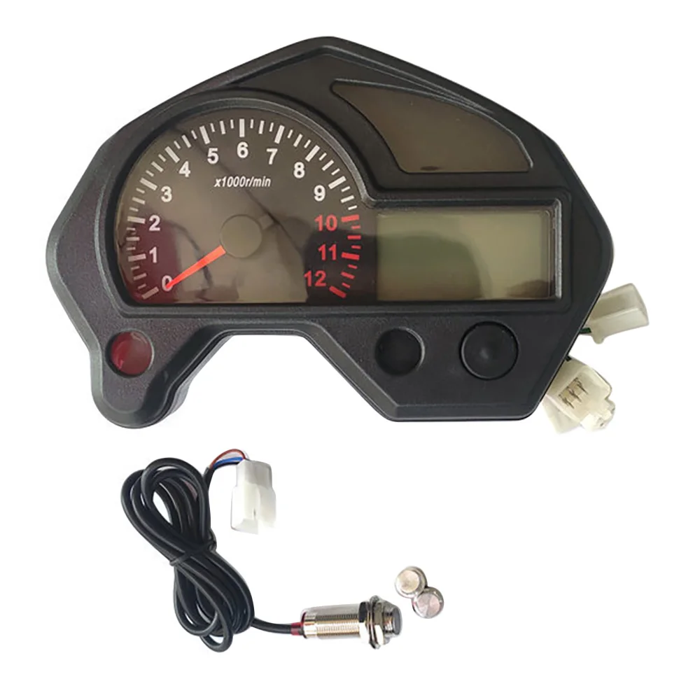 Motorcycle Multicolor Instrument Assembly for 2000 SpeedoMeter Odometer Gauge Gear Indicator Meter