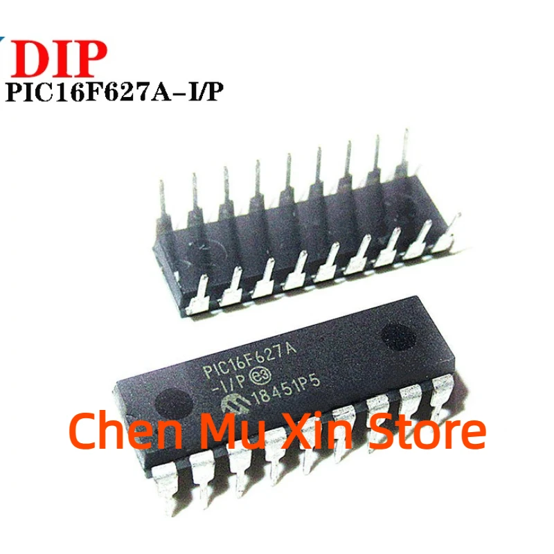 50PCS/LOT PIC16F627A-I/P PIC16F627A DIP18 In Stock