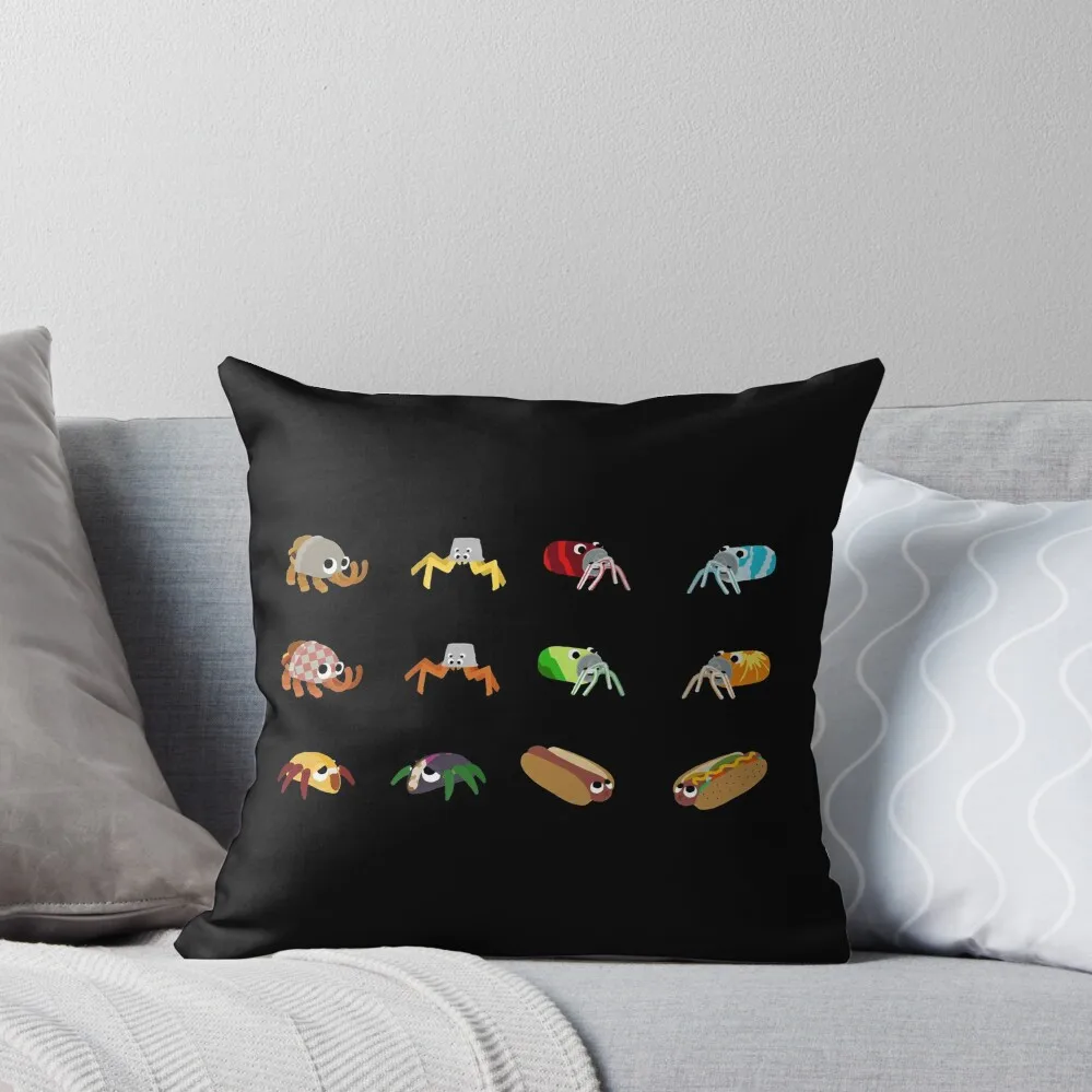 

Bugsnax - Fast Food Pack Throw Pillow luxury covers Cusions Cover Covers For Sofas Cushion Child pillow