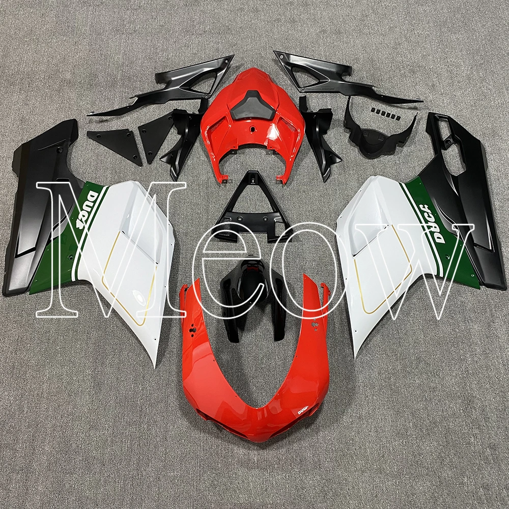 

Motorcycle Fairing Set Body Kit Plastic For DUCATI 848 1098 1198 2007 2008 2009 2010 2011 Accessories Full Bodywork Cowl Black