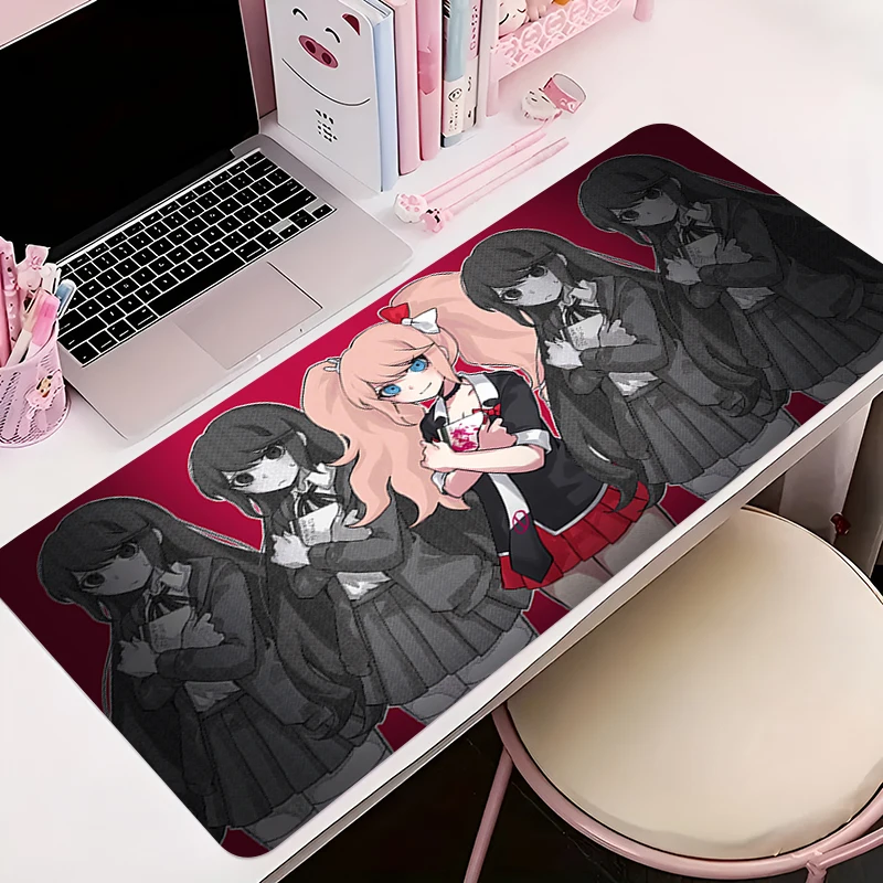 

Mouse Pad Office PC Accessories Keyboard Mat Anime Pattern Anti-slip D-danganronpa Junko Enoshima Rubber Mousepad Gamer Desk Mat