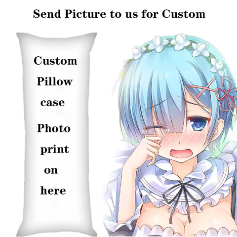 50x150cm Customize DIY 3D Double Side Anime Pillow Case Dakimakura Otaku Hugs Decorative Body Pillow Cover Waifu Manga Cushion
