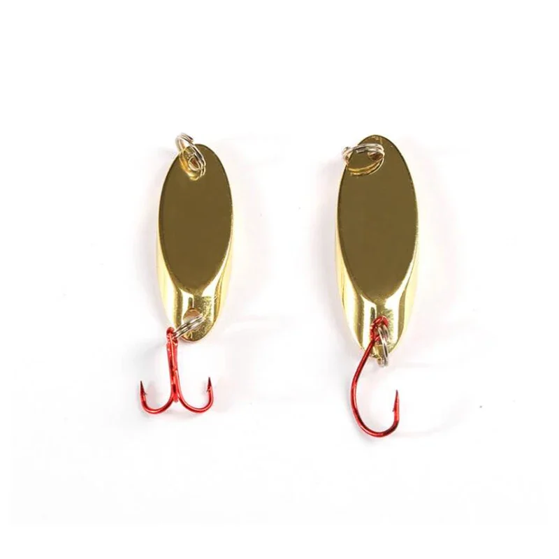 Novo 1 pçs isca colher iscas de pesca wobblers spinner iscas shads lantejoulas metal jigging para pesca da carpa topwater isca baixo